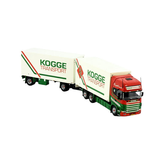 Kogge Transport Scania 124 Topline Box トラック / TEKNO 1/50 建設機械模型 工事車両