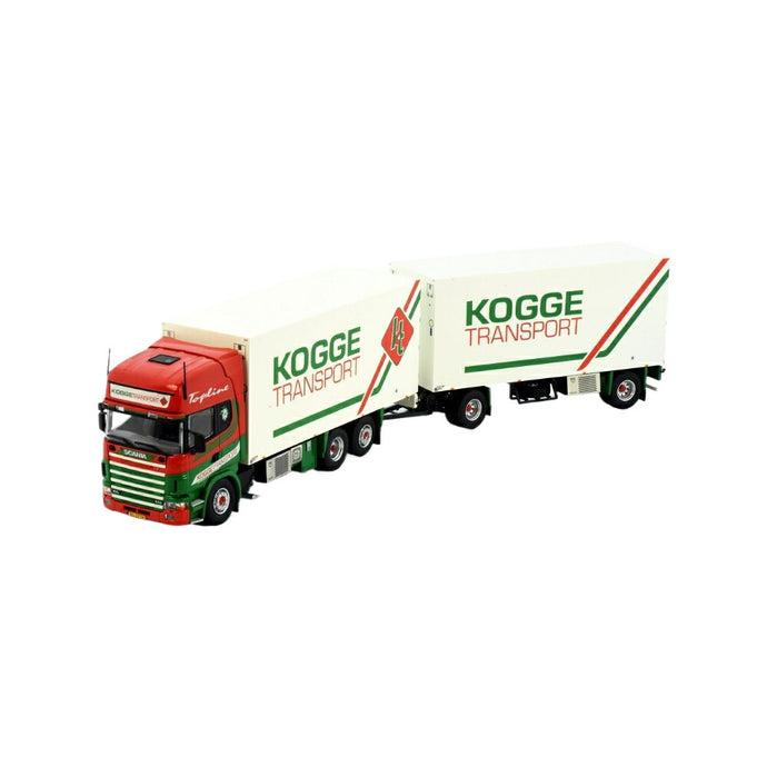 Kogge Transport Scania 124 Topline Box トラック / TEKNO 1/50 建設機械模型 工事車両