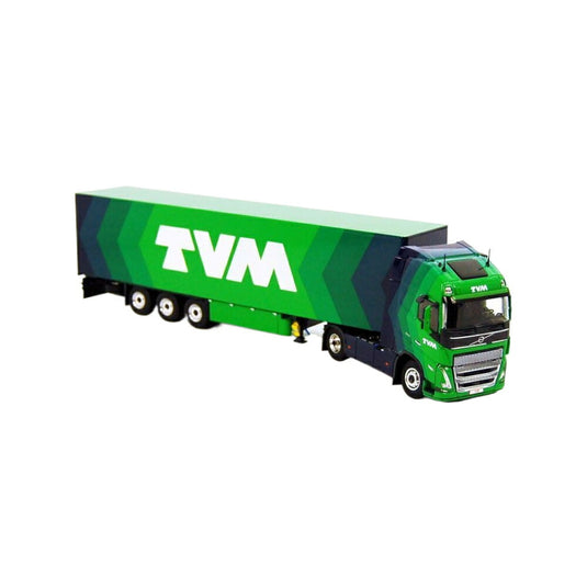 TVM Volvo FH5 Globetrotter XL box トラック / TEKNO 1/50 建設機械模型 工事車両