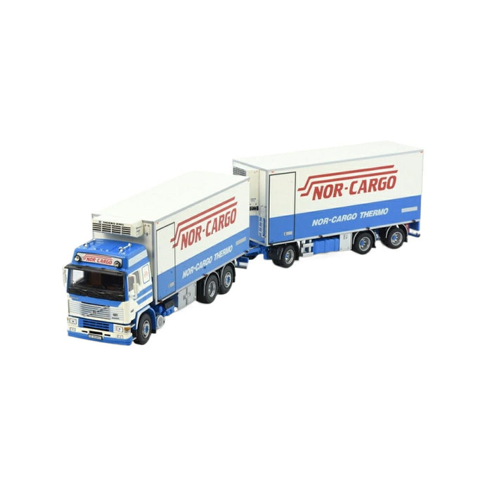 Nor-Cargo Volvo F12 Reefer Truck-Trailer トラック / TEKNO 1/50 建設機械模型 工事車両