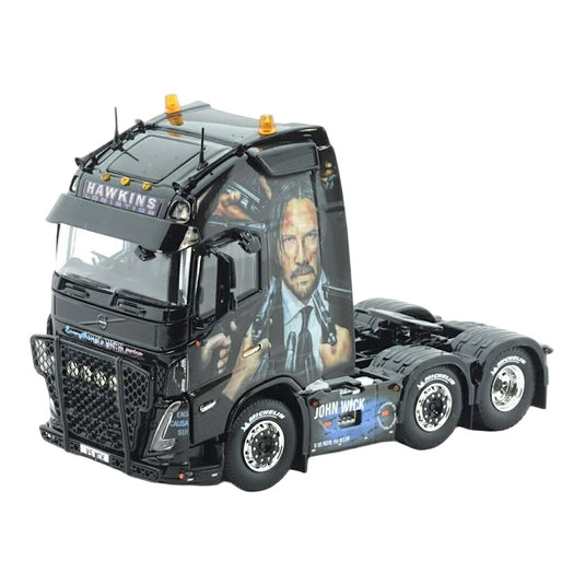 Hawkins ボルボ FH05 Globetrotter XL 6x2 トラクター / Tekno 1/50 ミニカー トラック模型