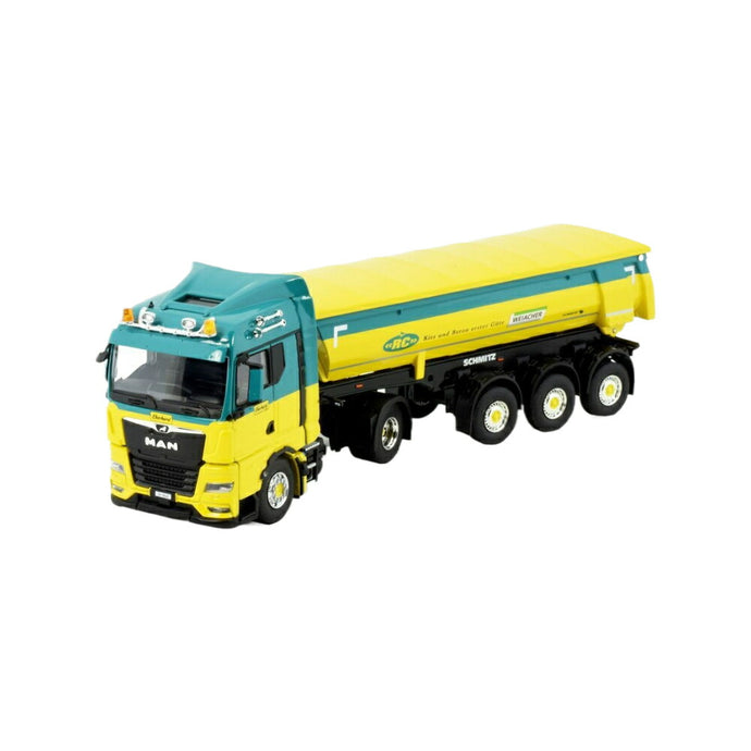 Eberhard MAN TGX GM tipper semitrailer トラック / TEKNO 1/50 建設機械模型 工事車両