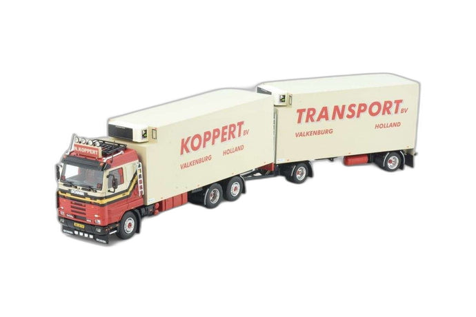 Koppert Scania 143 500 リーファー/ Tekno 1/50  建設機械模型 ミニカー