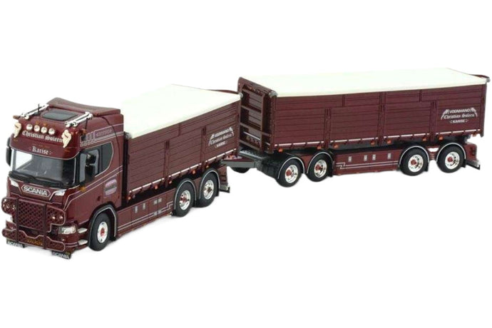 Christian Soleen Scania Next Gen R770 ダンプトラック・トレーラー トレーラー / Tekno 1/50 建設機械模型 工事車両