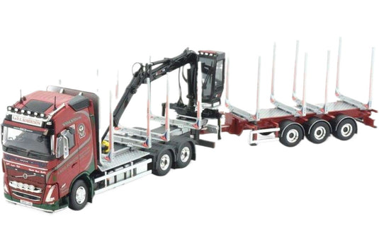 S & D.E Robertson Volvo FH05 Globetrotter ウッドトラック・トレーラー トレーラー / Tekno 1/50 建設機械模型 工事車両
