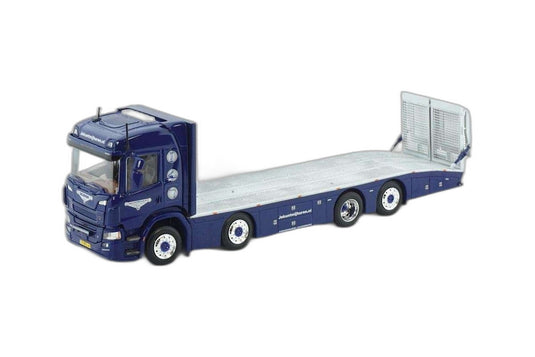 Cluistra Scania Next Gen P シリーズ フラットベッド/ Tekno 1/50  建設機械模型 ミニカー