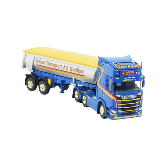 Saxer Scania Next Gen R770 6x4 Tipper トラック / TEKNO 1/50 建設機械模型 工事車両