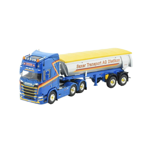 Saxer Scania Next Gen R770 6x4 Tipper トラック / TEKNO 1/50 建設機械模型 工事車両