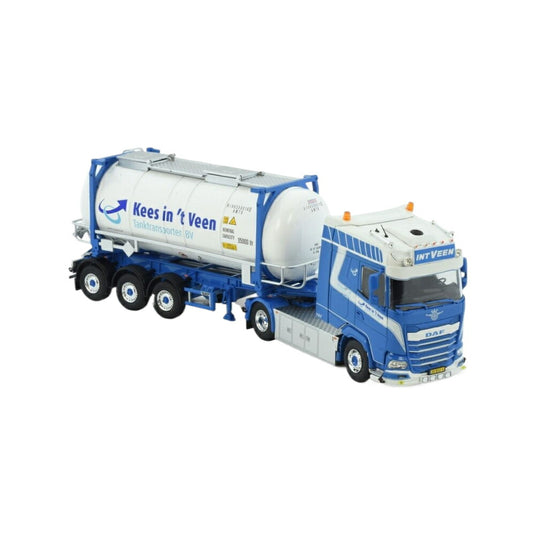 Models Kees int Veen DAF XG 4x2 トラック / TEKNO 1/50 建設機械模型 工事車両