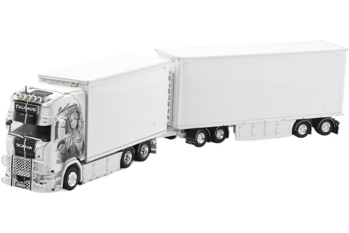 Telhaug Scania Next Gen Highline ボックスコンビ / TEKNO 1/50 建設機械模型 工事車両