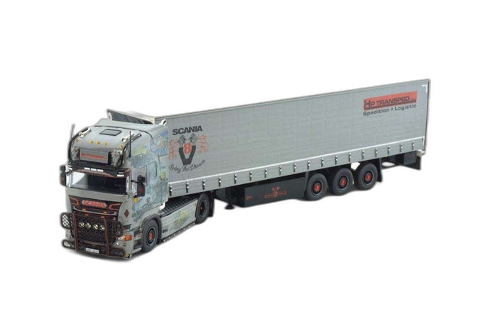 HP Transped Scania R Serie Streamline/ Tekno 1/50  建設機械模型 ミニカー