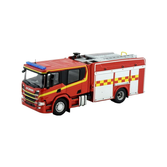 Scania Firetruck トラック / TEKNO 1/50 建設機械模型 工事車両