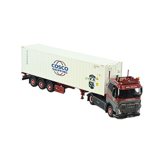 SL Logistics Volvo FH05 4x2 Container トラック / TEKNO 1/50 建設機械模型 工事車両