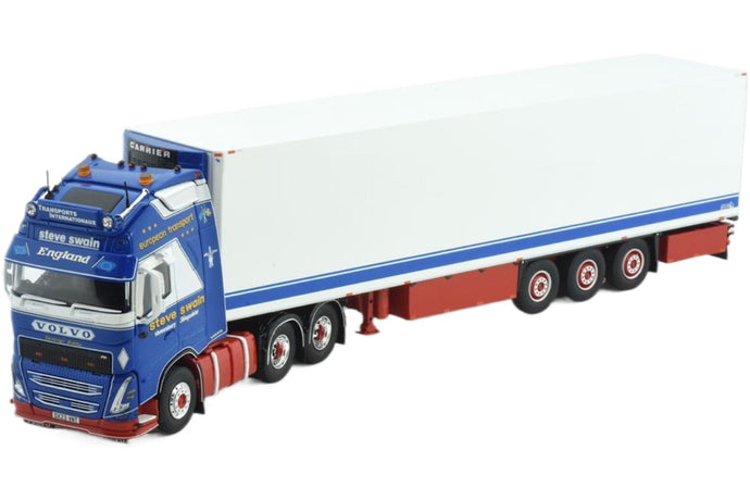 Steve Swain Volvo FH05 Globetrotter XL リーファートレーラー トレーラー / TEKNO 1/50 建設機械模型 工事車両