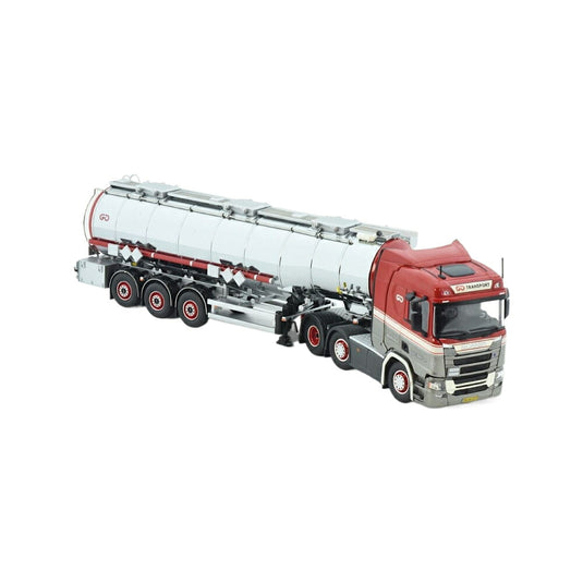 Gert Jakobsen Scania Next Gen R500 Chrome トラック / TEKNO 1/50 建設機械模型 工事車両