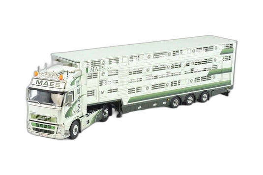 Maes Volvo FH02 Globetrotter 家畜輸送車/ Tekno 1/50  建設機械模型 ミニカー