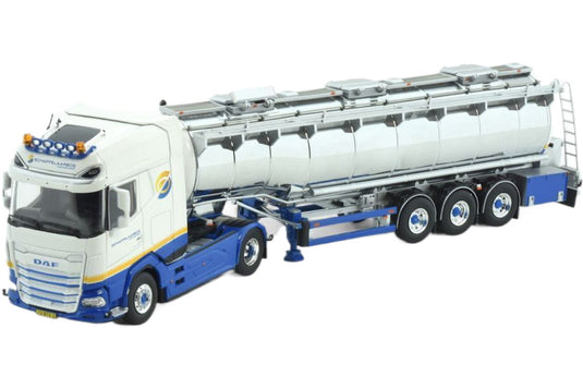 Schaffelaarbos DAF XG+ タンカートレーラー トレーラー / TEKNO 1/50 建設機械模型 工事車両