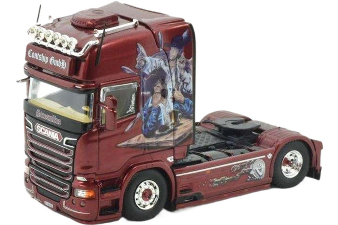 Contship Scania Rシリーズ Streamline 4x2 86037 トラクタ / Tekno 1/50 建設機械模型 工事車両