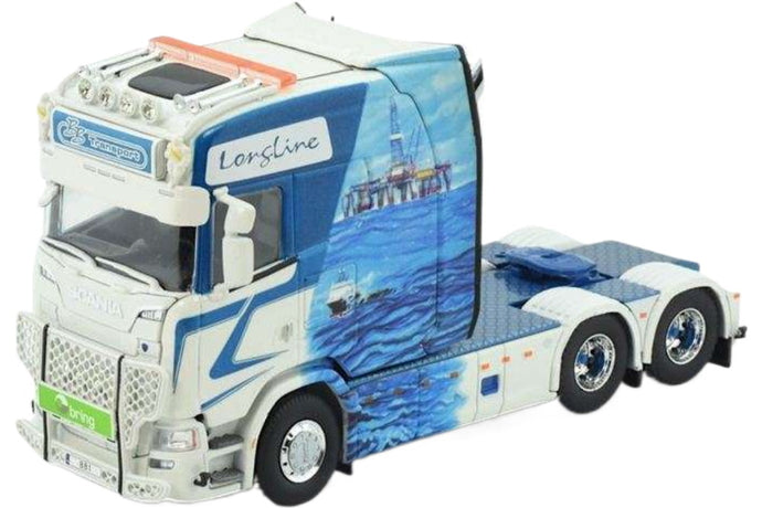 BB Transport Scania Next Gen ロングライン 6x4 トレーラー / Tekno 1/50 建設機械模型 工事車両