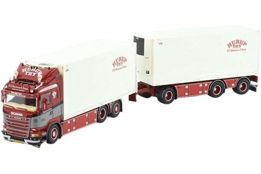 NC Christensen Scania R-Streamline 冷蔵トレーラー トレーラー / Tekno 1/50 建設機械模型 工事車両