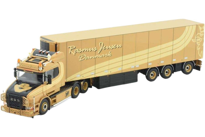 Rasmus Jensen Scania 4シリーズ Torpedo トラクタ / Tekno 1/50 建設機械模型 工事車両