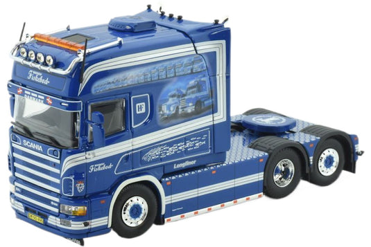 HF Transport Scania 4Serie Longline 6x2 トラクタ / TEKNO 1/50 建設機械模型 工事車両