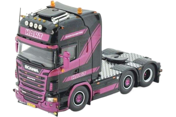 Hart Transport 2x Scania R580 4x2/6x2 トラック / Tekno 1/50 建設機械模型 工事車両