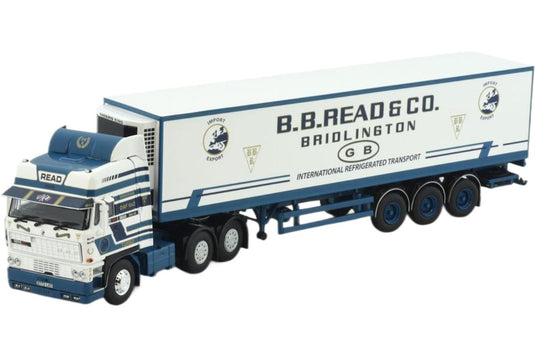 BB Read DAF 3600 Space Cab 3軸 冷凍セミトレーラー / TEKNO 1/50 建設機械模型 工事車両