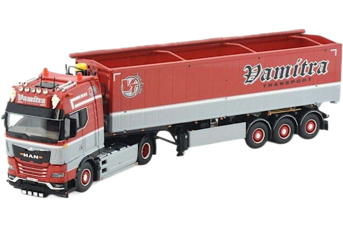 VAMITRA MAN TGX GX 4x2 ダンプセミトレーラー トレーラー / Tekno 1/50 建設機械模型 工事車両