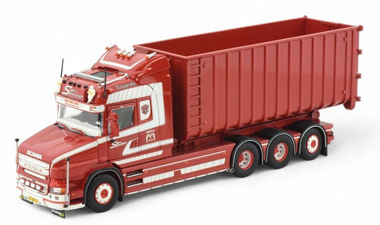 Sejer & Sonnichsen Scania Torpedo Highline ボックス トラック / TEKNO 1/50 建設機械模型 工事車両