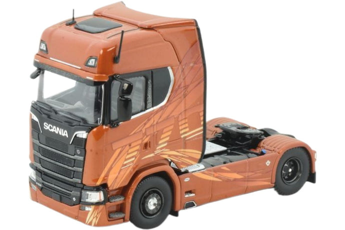 Scania Fire Scania Next Gen Highline 4x2 / TEKNO 1/50 建設機械模型 工事車両