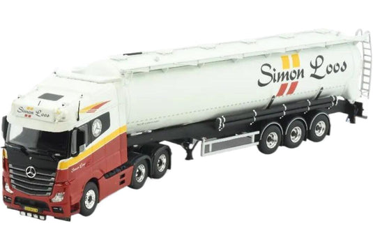 Simon Loos Mercedes Benzメルセデスベンツ Actros silo semitrailerサイロセミトレーラー トラック 模型 /Tekno 1/50