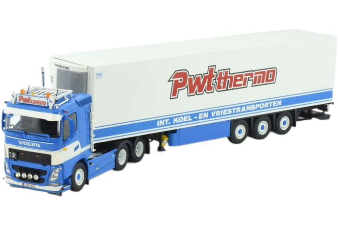 Peter Wouters Volvo FH04 6x2 3軸冷蔵セミトレーラー付き / Tekno 1/50 建設機械模型 工事車両