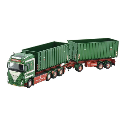 Hendrik Eeg Volvo FH05 Globetrotter roll off trailer 86952