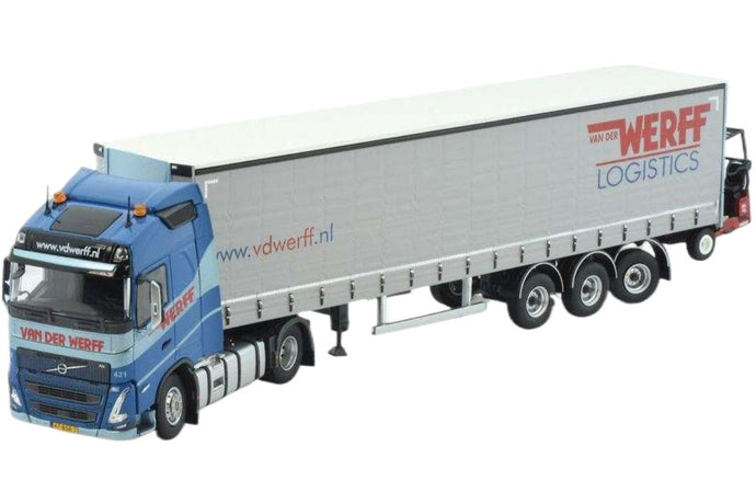 van der Werff Volvo FH05 Globetrotter 4x2 トラクタ / Tekno 1/50 建設機械模型 工事車両