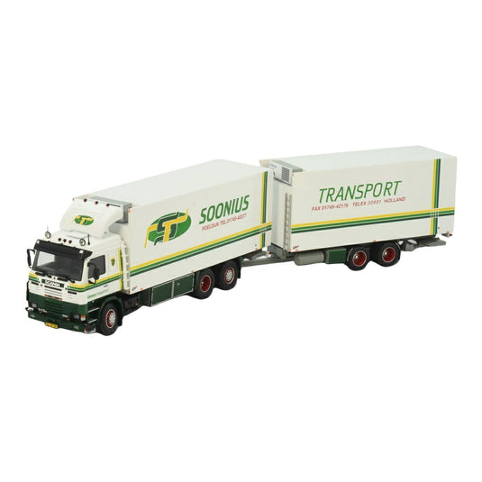 Soonius スカニア 3シリーズ トレーラーコンビネーション / Tekno 1/50 ミニカー トラック模型