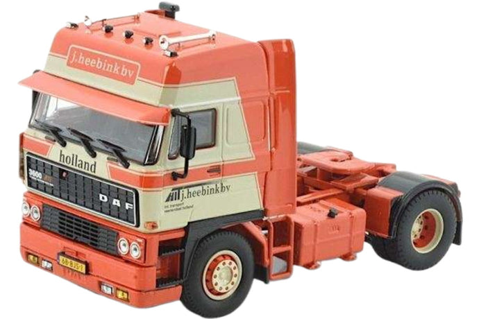 Heebink DAF 3600 Space Cab 4x2 トレーラー / Tekno 1/50 建設機械模型 工事車両