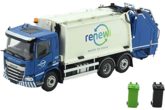 Renewi DAF XD ゴミ収集車 87546 トラック / Tekno 1/50 建設機械模型 工事車両