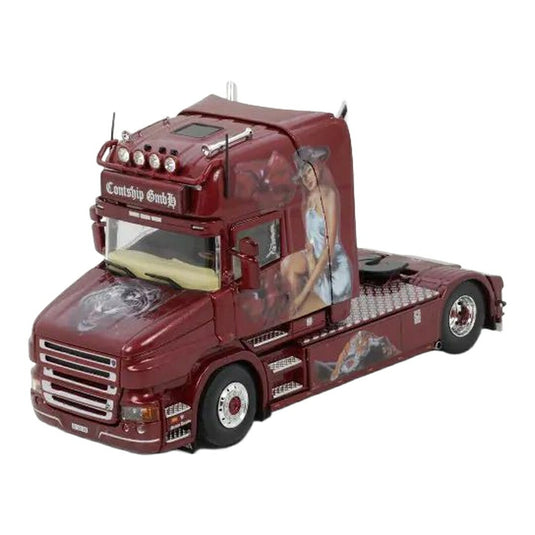 Contship スカニア Torpedo Topline トラクター / Tekno 1/50 ミニカー トラック模型