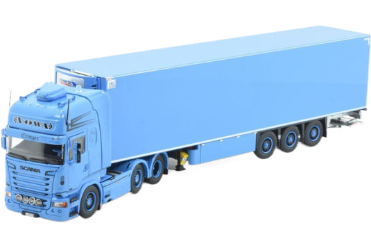 Vowa Eringer Scania RSerie Streamline Topline リーファートレーラー トレーラー / TEKNO 1/50 建設機械模型 工事車両