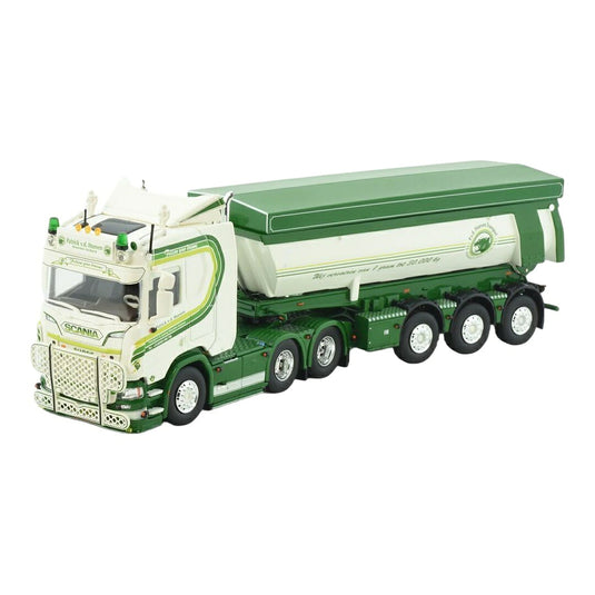 Patrick van der Hoeven スカニア Next Gen R530 ダンプセミトレーラー / Tekno 1/50 ミニカー トラック模型