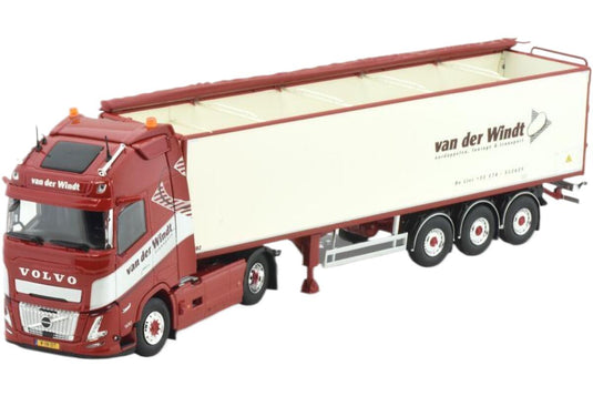 Van der Windt Volvoボルボ FH Globetrotter XL potato semitrailerセミトレーラー トラック 模型 /Tekno 1/50