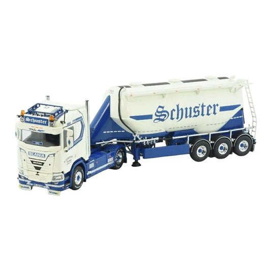Schuster スカニア Next Gen 560R サイロ セミトレーラー / TEKNO 1/50 トラック模型