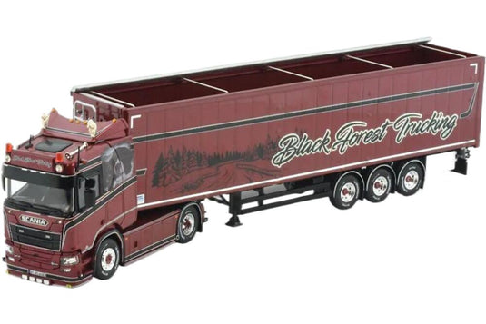 Black Forest Trucking Scaniaスカニア Next Gen R walking floor semitrailerウォーキングフロアセミトレーラー トラック 模型 /Tekno 1/50