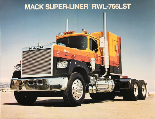 【予約】2026年発売予定 Mack Super-Liner demo マック スーパーライナー 6x4 トラクタ オレンジ レッド ブラック / Tekno 1/50 ミニカー トラック模型