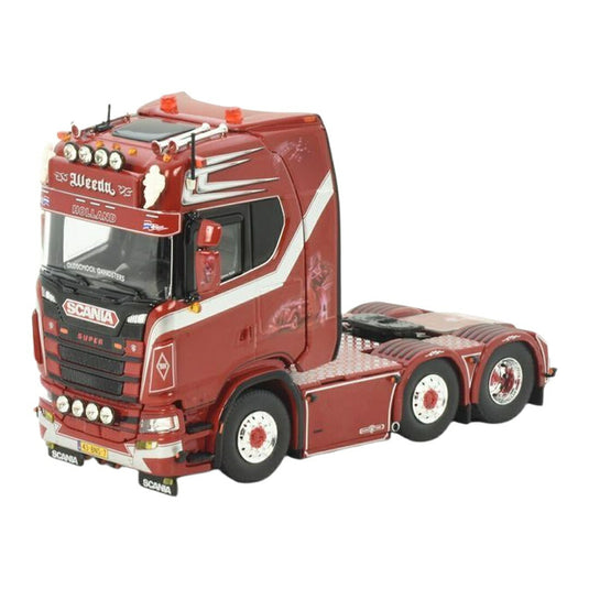 Weeda Oldschool Gangsters スカニア NGS ハイライン 6x2 / TEKNO 1/50 トラック模型