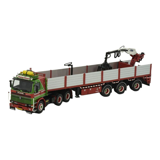 Fonteyn Transport スカニア 142M V8 ブリックセミトレーラー / Tekno 1/50 ミニカー トラック模型