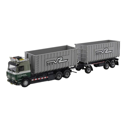 A. van Rijswijk スカニア 3シリーズ コンテナトレーラー / Tekno 1/50 ミニカー トラック模型