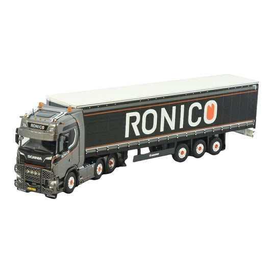 Ronico スカニア NGS カーテンサイドセミトレーラー / Tekno 1/50 ミニカー トラック模型