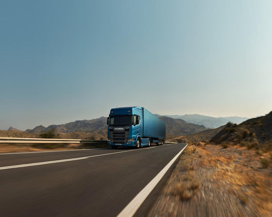 【予約】2026年発売予定 Scania Brand Boost スカニア Super 560R 4x2 3軸 冷凍トレーラー ブルー / Tekno 1/50 ミニカー トラック模型